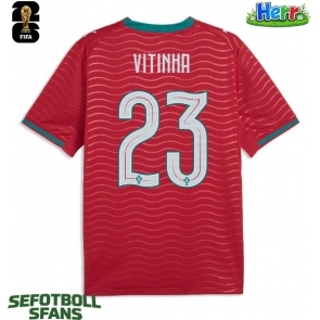 Portugal Vitinha #23 Hemmatröja VM 2026 Kortärmad